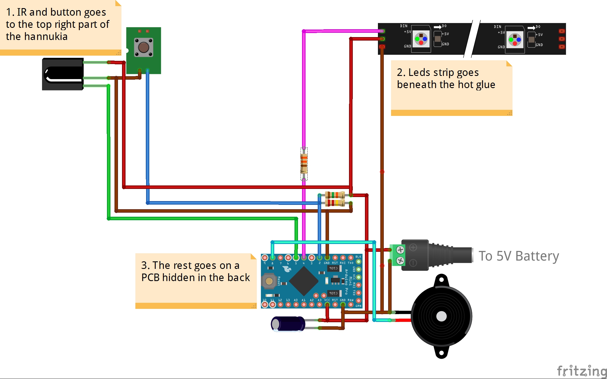 Circuit Fritzing Sketch