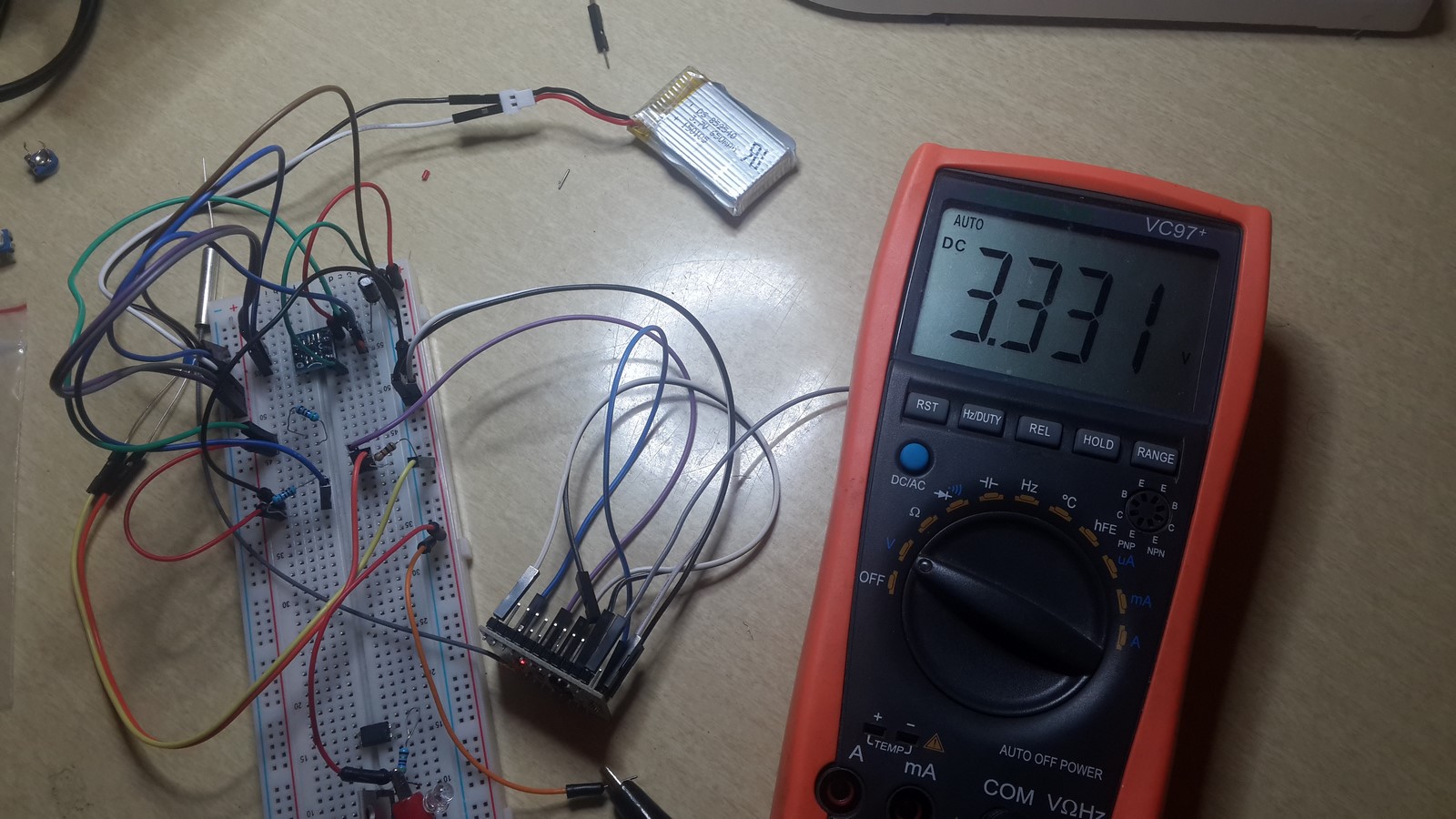 MIC5219 LG33 voltage regulator voltage testing