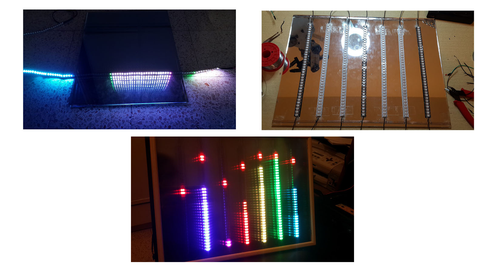 spectrum analyzer 3D display building process