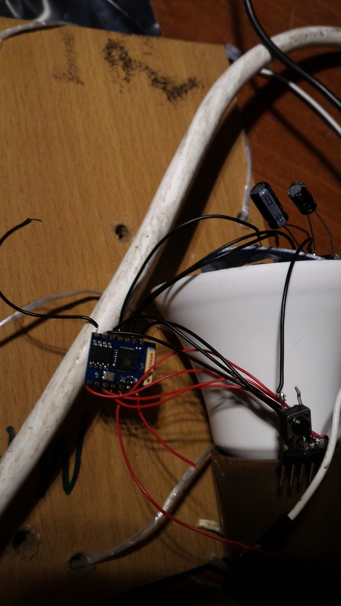 IR RGB LAMP ESP8266 all connected