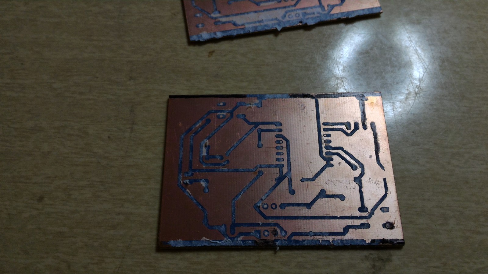 Ironing PCB ESP8266 third try done