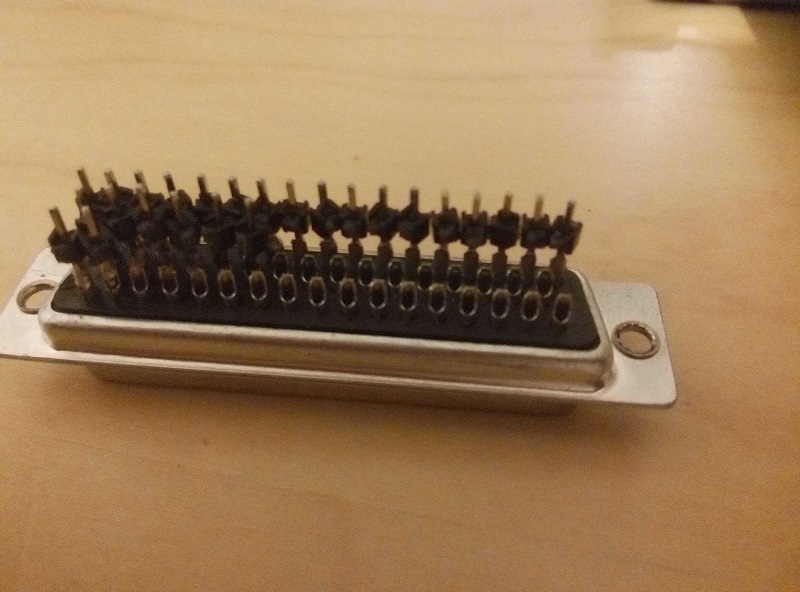 Scorbot Arduino Mega shield PCB 50 pins connector