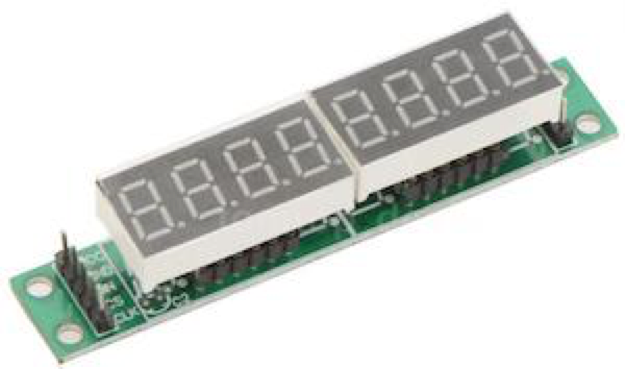 MAX7219 8-Digit 7-Segment Display Module Seven Segment for Arduino ESP8266 Nodemcu 