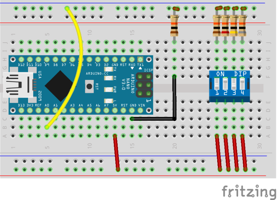 Arduino Resistor Chart