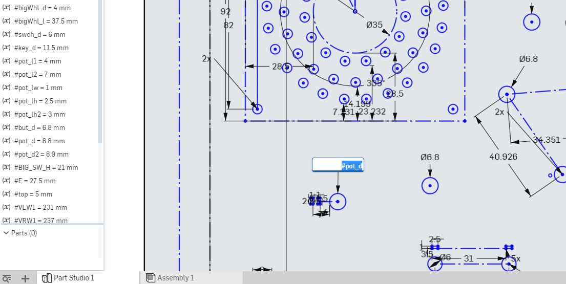 Baby Busy Board Onshape work4