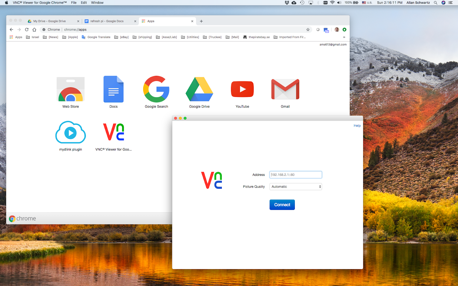 google chrome screenshot