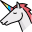 RGB matrix panel unicorn