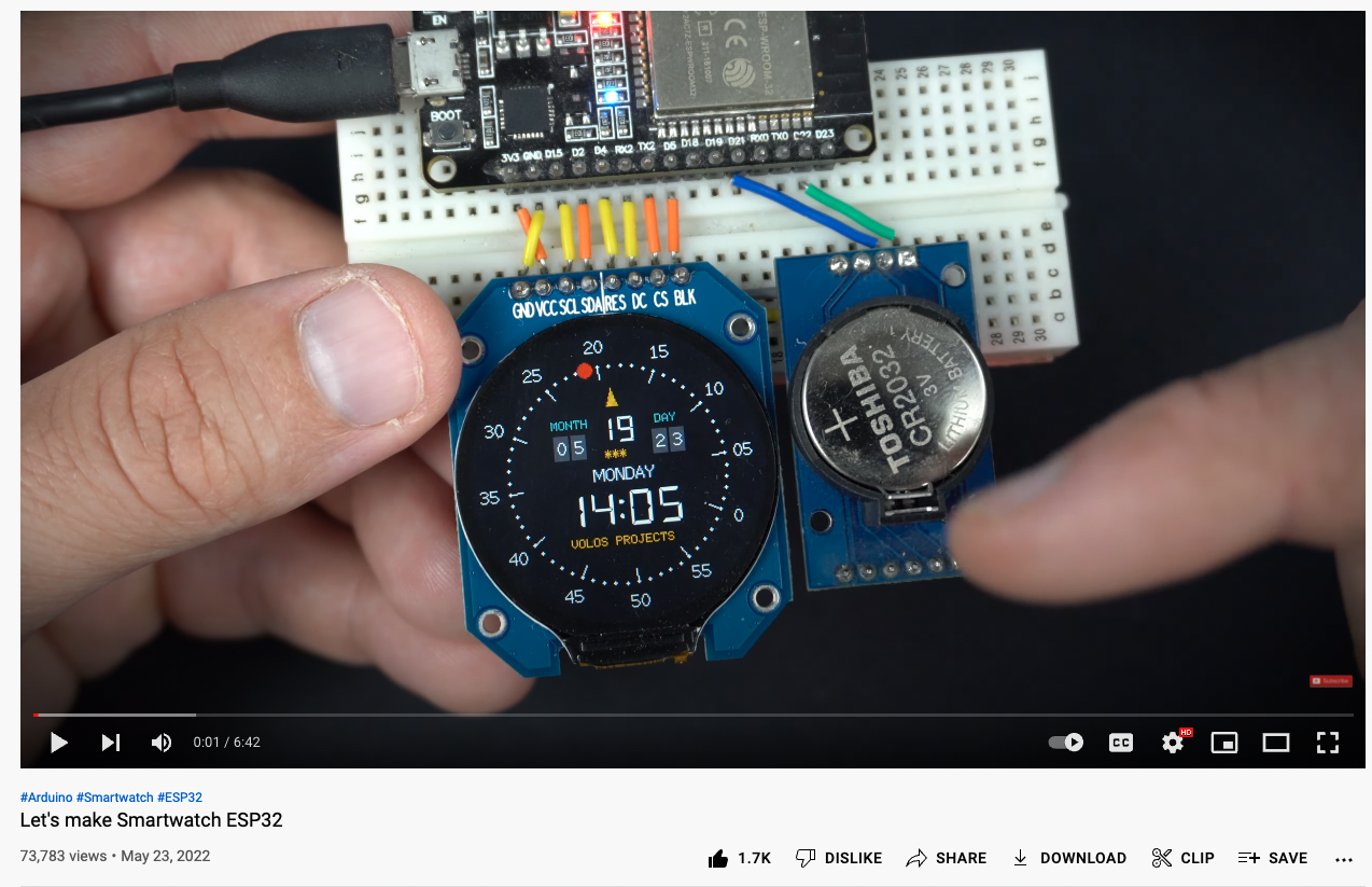 The Idiot's guide to making Volos Project's Beautiful Smart Watch